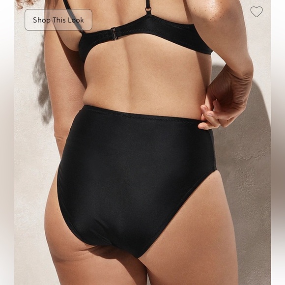 J.Crew Swim High-Rise Full-Coverage Pink Bikini Bottom Sizes XXS, S, M, XL NWT - Picture 3 of 5